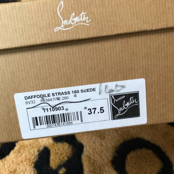 Louboutin Daffodil Heels in Swarovski crystals - Picture 8 of 8